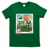 Delivery Express Mail Stamp - Green