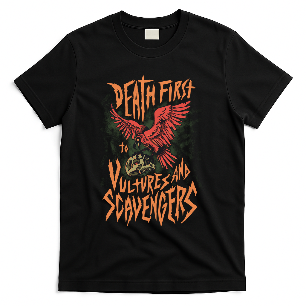 Death First DARK - Black