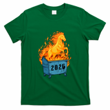Dumpster Fire Horse - Green