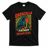 Dadazilla Father Of The Monsters T-Shirt - Black