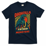 Dadazilla Father Of The Monsters T-Shirt - Navy
