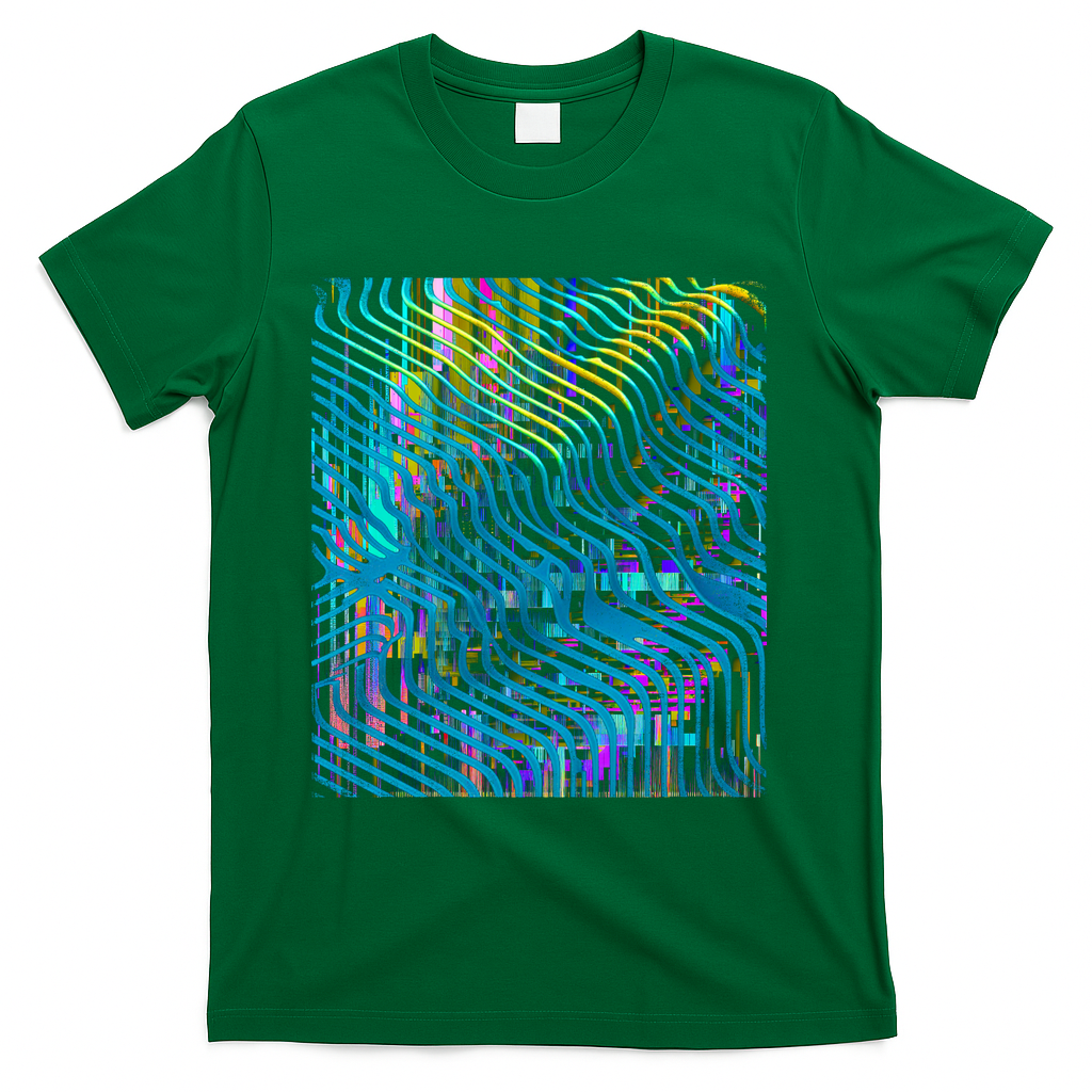 data glitch - Green