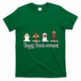 Dachshund Halloween Funny Witch Dog Lover Halloween Spooky Season T-Shirt - Irish Green