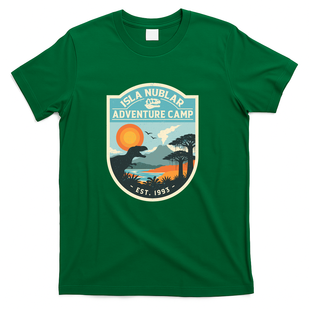 Dinosaur Island Adventure Camp - Green