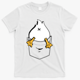 Duck in the Pocket - White