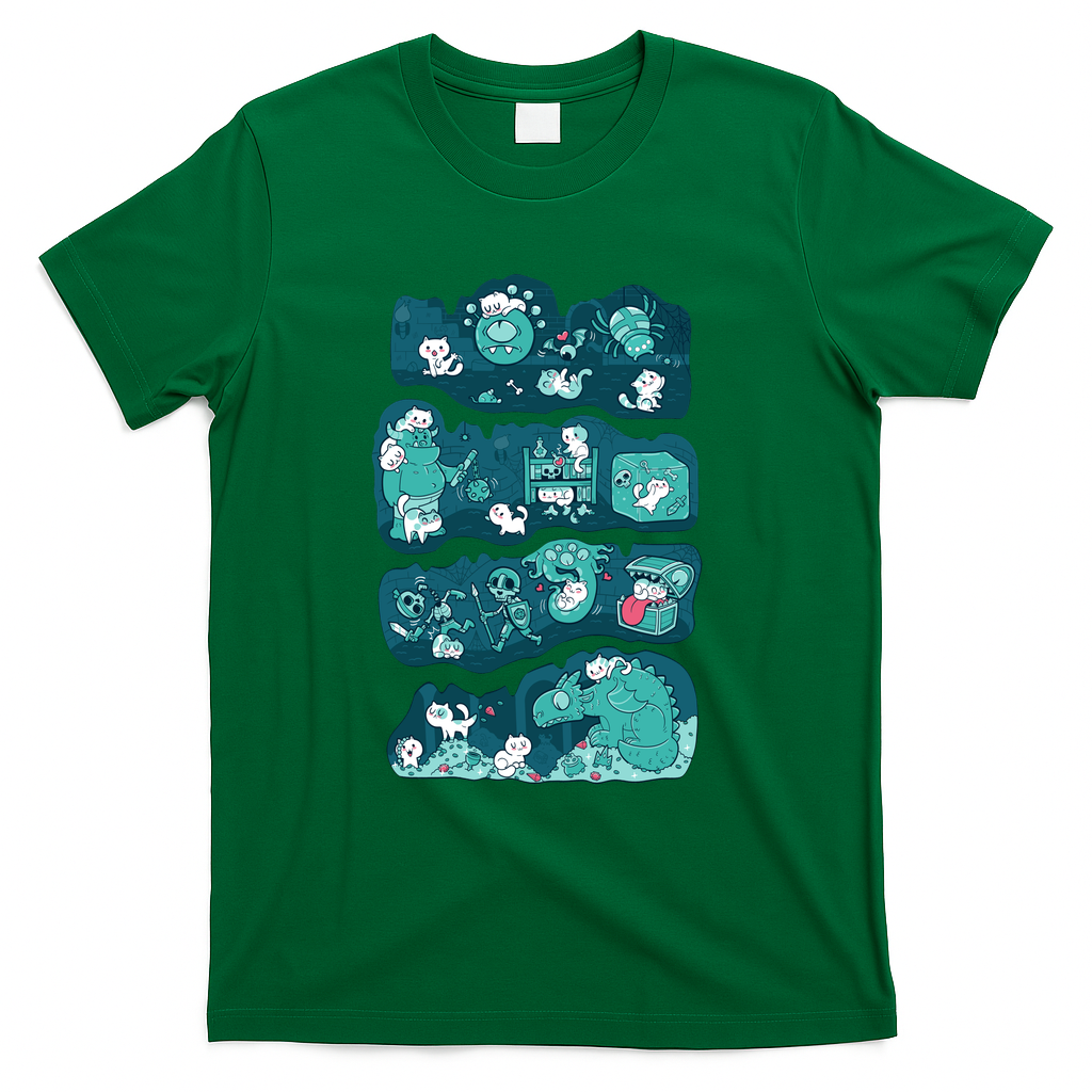 Dungeons & Kittens - Green