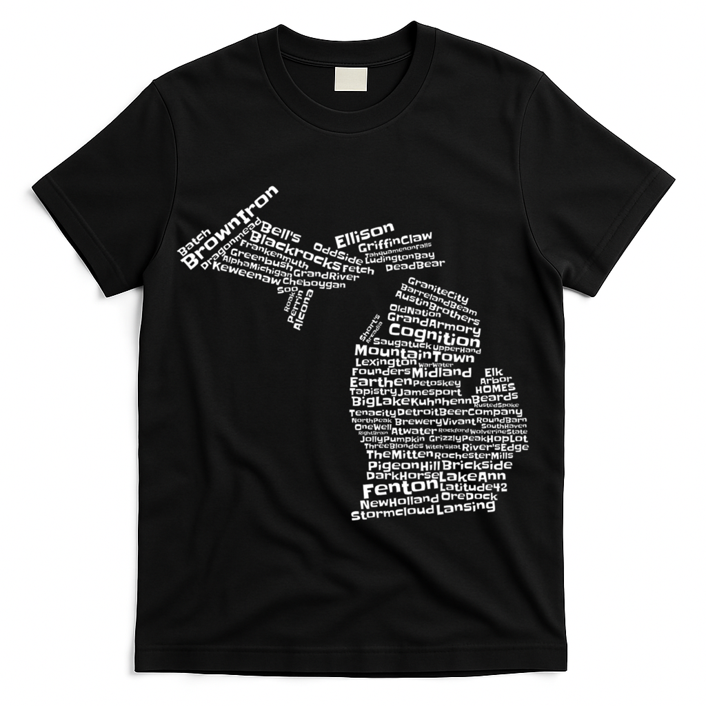 Drink Local Michigan Breweries T-Shirt