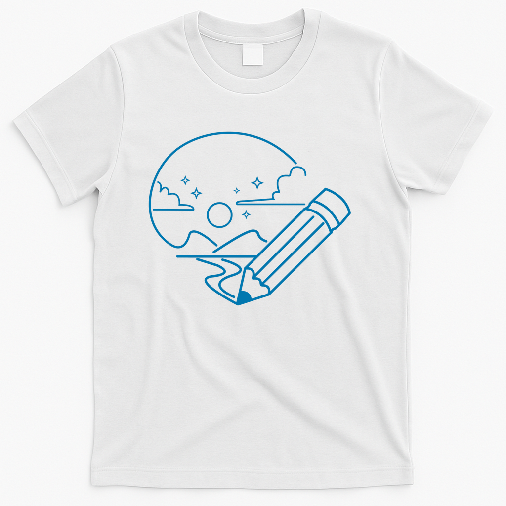 Draw Landscapes - White