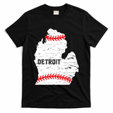 Detroit Michigan Baseball T-Shirt