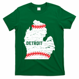 Detroit Michigan Baseball T-Shirt