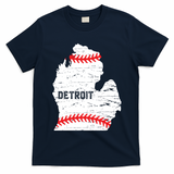 Detroit Michigan Baseball T-Shirt