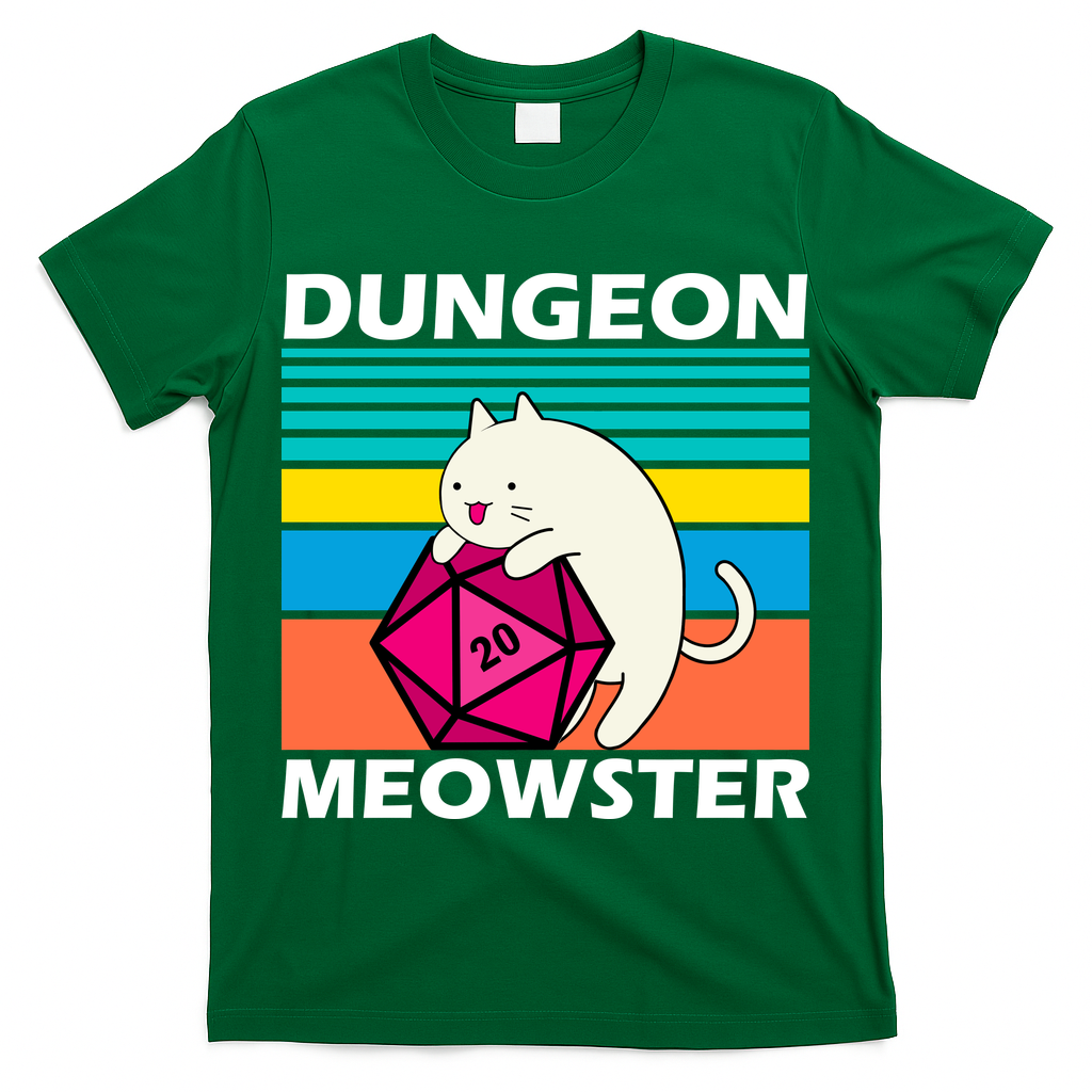 Dungeon Meowster T-Shirt