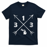Detroit Michigan Mi Area Code 313 T-Shirt