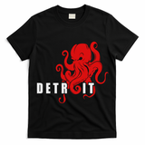 Detroit Michigan Octopus Kraken Downtown Motor City T-Shirt