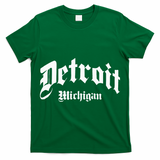Detroit Michigan Old School Design Classic T-Shirt