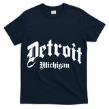 Detroit Michigan Old School Design Classic T-Shirt