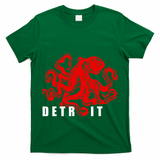 Detroit Michigan Souvenir Octopus Kraken Detroit T-Shirt
