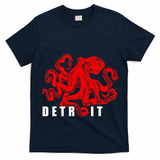 Detroit Michigan Souvenir Octopus Kraken Detroit T-Shirt