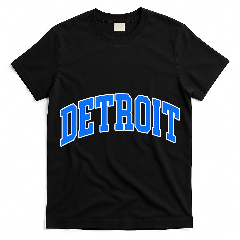 Detroit Michigan Throwback Design Classic T-Shirt