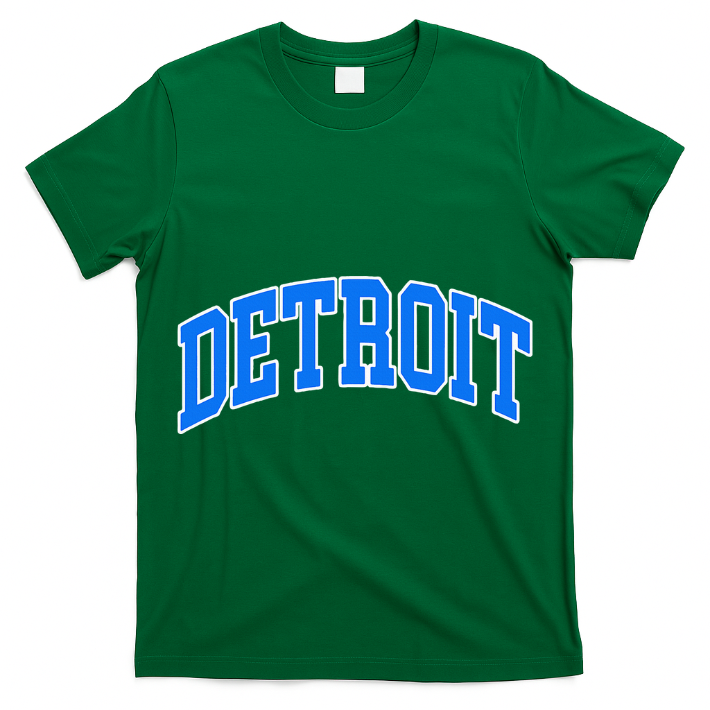Detroit Michigan Throwback Design Classic T-Shirt