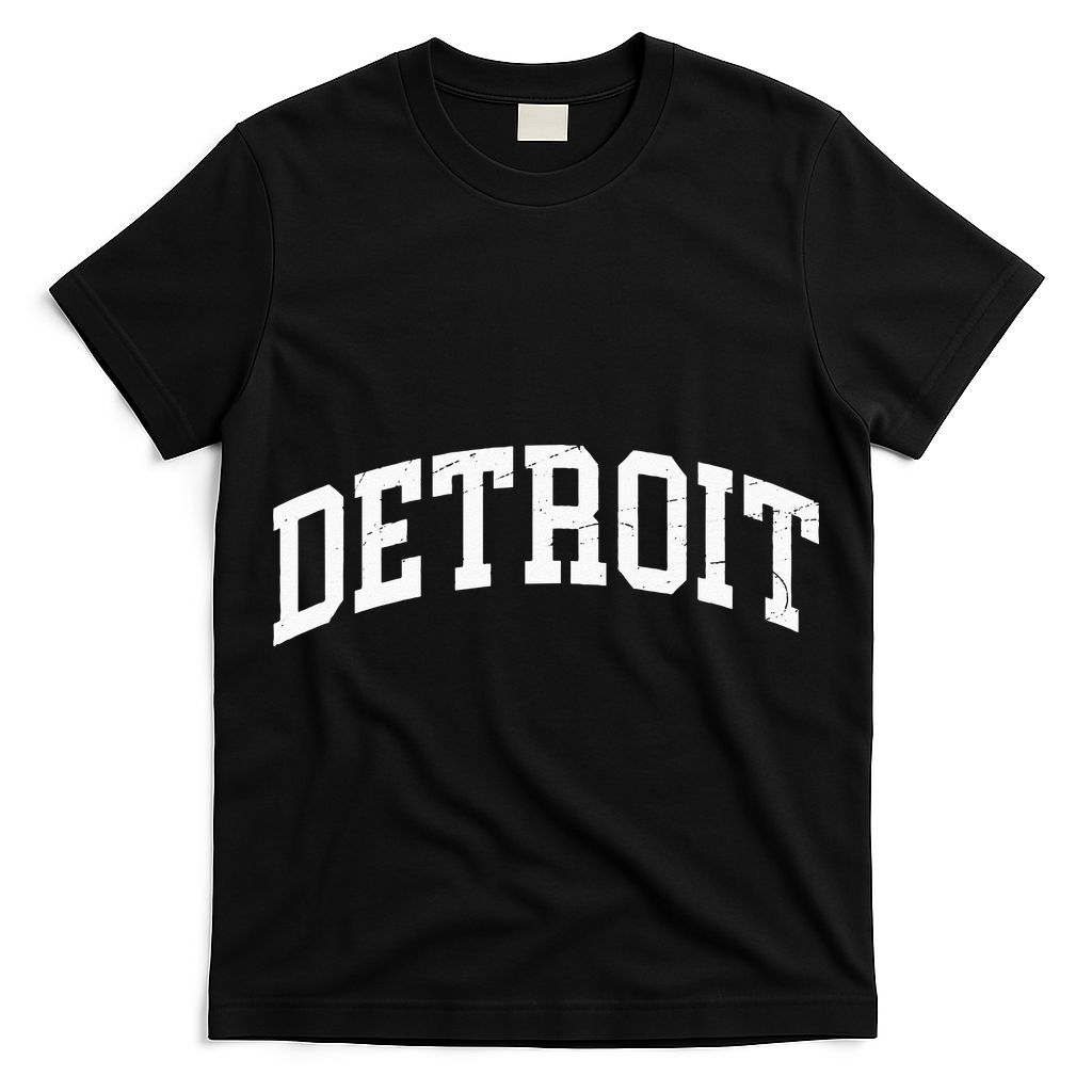 Detroit Michigan Vintage Worn Design Classic T-Shirt
