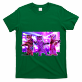 Disco Dance Party Cats T-Shirt