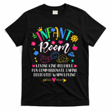 Daycare Provider Loving Kind Reliable Infant Room Teacher T-Shirt - Black