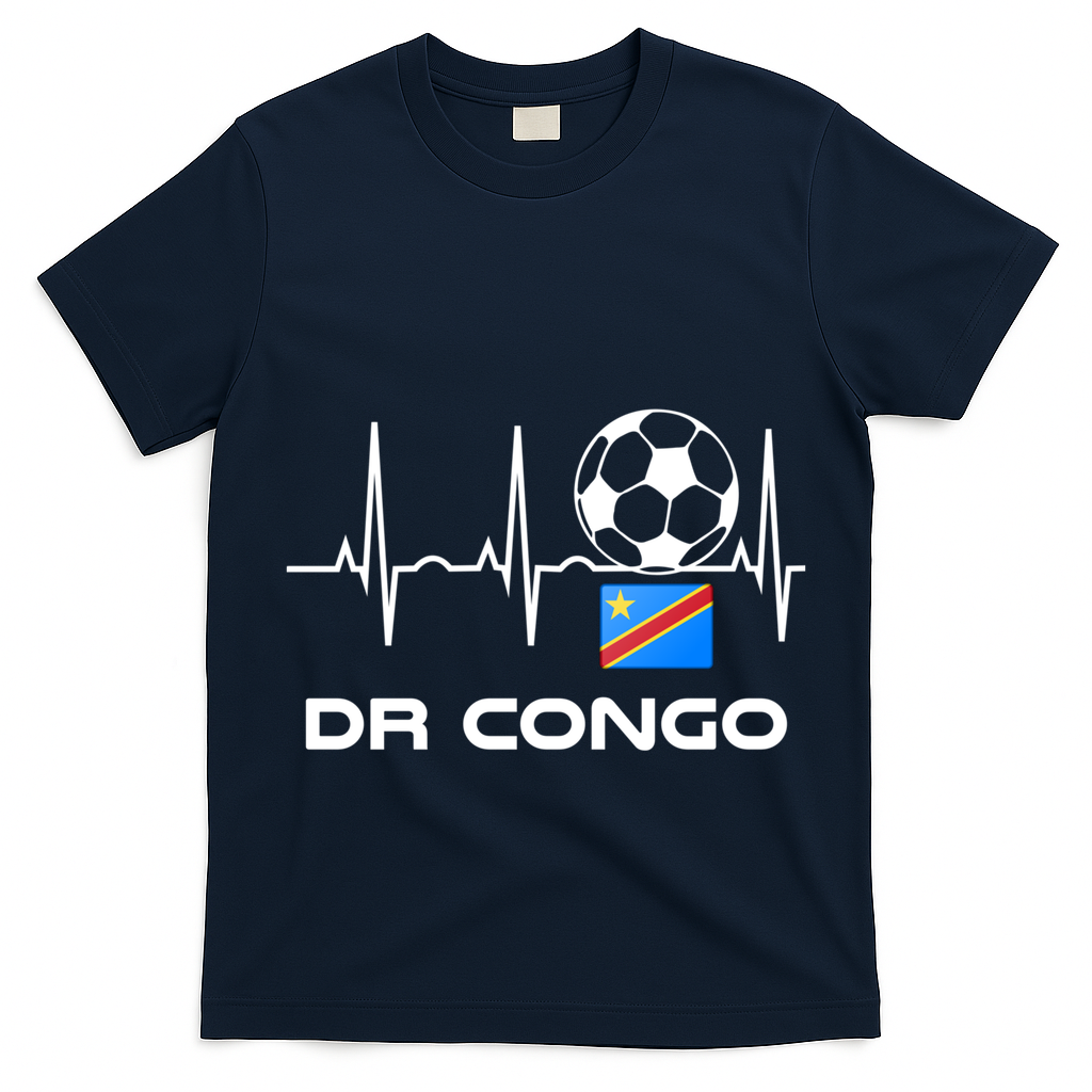 Drc Soccer Jersey Great Gift Democratic Republic Of The Congo Meaningful Gift T-Shirt