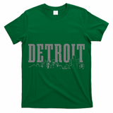 Detroit Skyline Pride Vintage Detroit Michigan T-Shirt