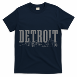 Detroit Skyline Pride Vintage Detroit Michigan T-Shirt