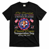 Donald Trump 47th President Inauguration 2025 T-Shirt - Black