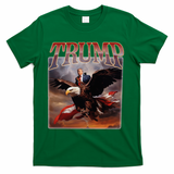 Donald Trump Eagle Usa President T-Shirt - Green