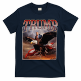 Donald Trump Eagle Usa President T-Shirt - Navy