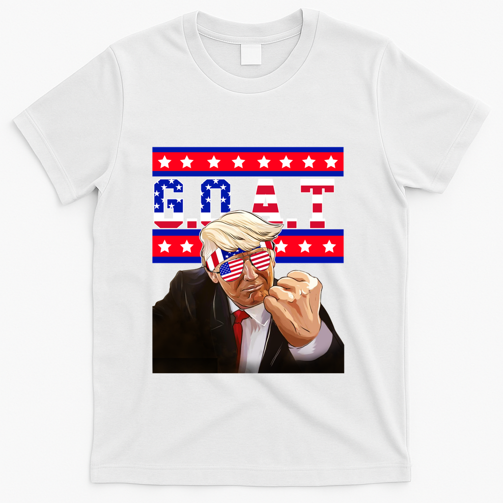 Donald Trump Goat T-Shirt - White