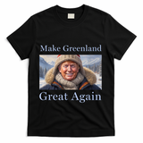 Donald Trump Greenland Funny Conservative Maga T-Shirt - Black