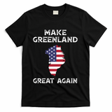 Donald Trump Greenland Make Greenland Great Again T-Shirt - Black
