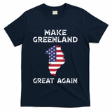 Donald Trump Greenland Make Greenland Great Again T-Shirt - Navy