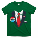Donald Trump Halloween Costume Suit For T-Shirt - Green