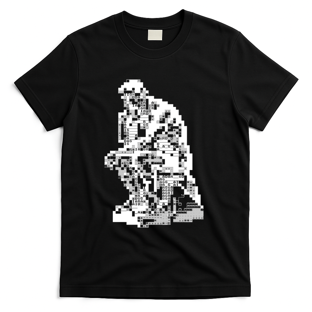 dither thinker - Black