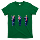 Donald Trump Is Your President Qr Trump Dance (2side) T-Shirt - Green
