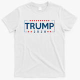 Donald Trump J D Vance 2028 Vance Trump 2028. T-Shirt - White