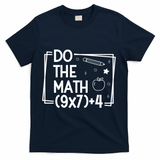 Do The Math Funny 67 Meme PEMDAS T-Shirt - Navy
