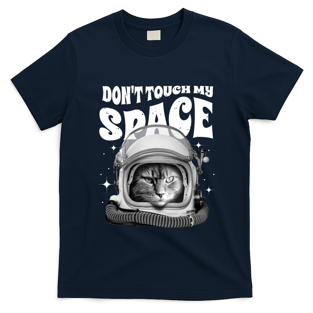Don't Touch My Space Cat T-Shirt