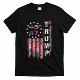 Donald Trump Merchandise 45 47 Trump 2025 T-Shirt - Black