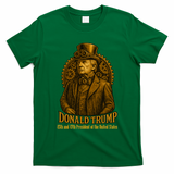 Donald Trump Steam Punk Vintage T-Shirt - Green
