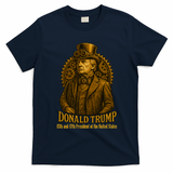 Donald Trump Steam Punk Vintage T-Shirt - Navy