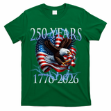Eagle American Flag 250 Years 1776-2026 250th Birthday America T-Shirt