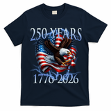 Eagle American Flag 250 Years 1776-2026 250th Birthday America T-Shirt
