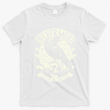 Edgar Allan Poe Quoth The Raven T-Shirt - White