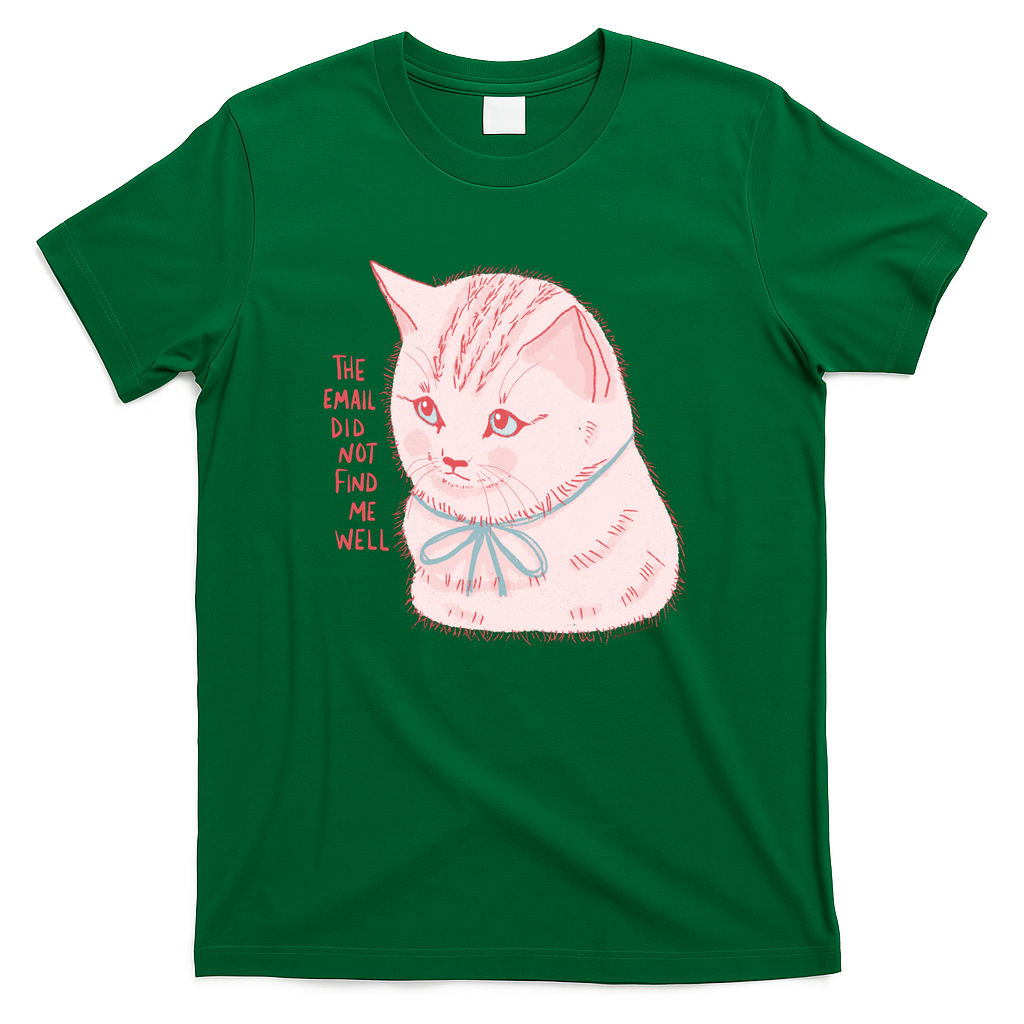 Email Cat - Green